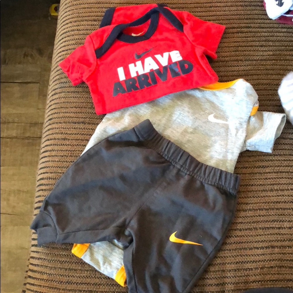Nike onesie and outfit